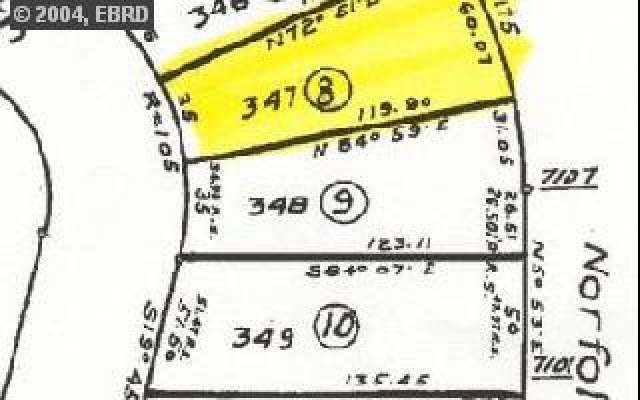 0 NORFOLK RD, OAKLAND, California 94705, ,Lots And Land,For Sale,NORFOLK RD,40934930