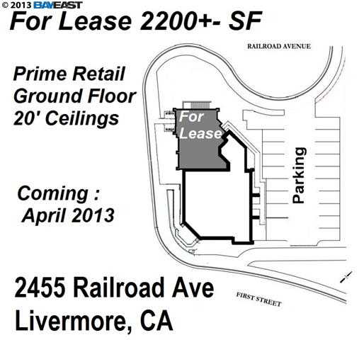 2455 RAILROAD AVE, LIVERMORE, California 94550, ,Comm Industrial For Lease,For Rent,RAILROAD AVE,40938388