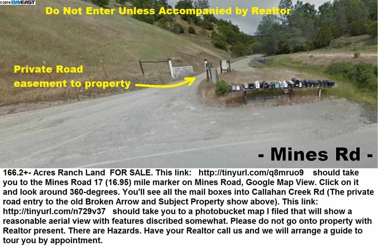 17mm Mines Rd, LIVERMORE, California 94550, ,Comm Lots And Land,For Sale,Mines Rd,40934741