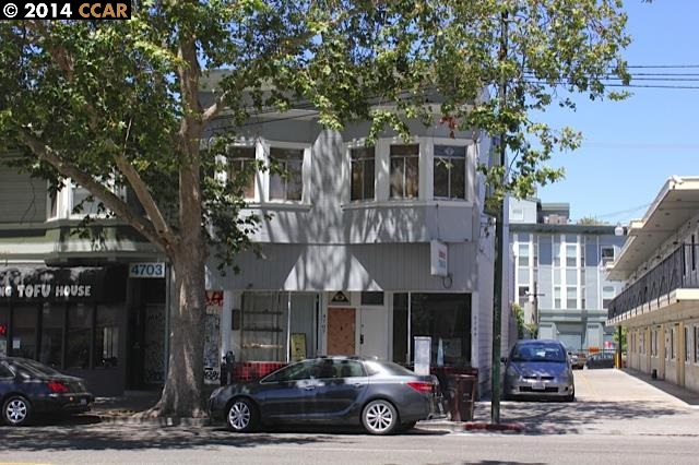 4706 SHATTUCK AVE, OAKLAND, California 94609-2033, ,Comm Ri Multi-units 5+,For Sale,SHATTUCK AVE,40662960