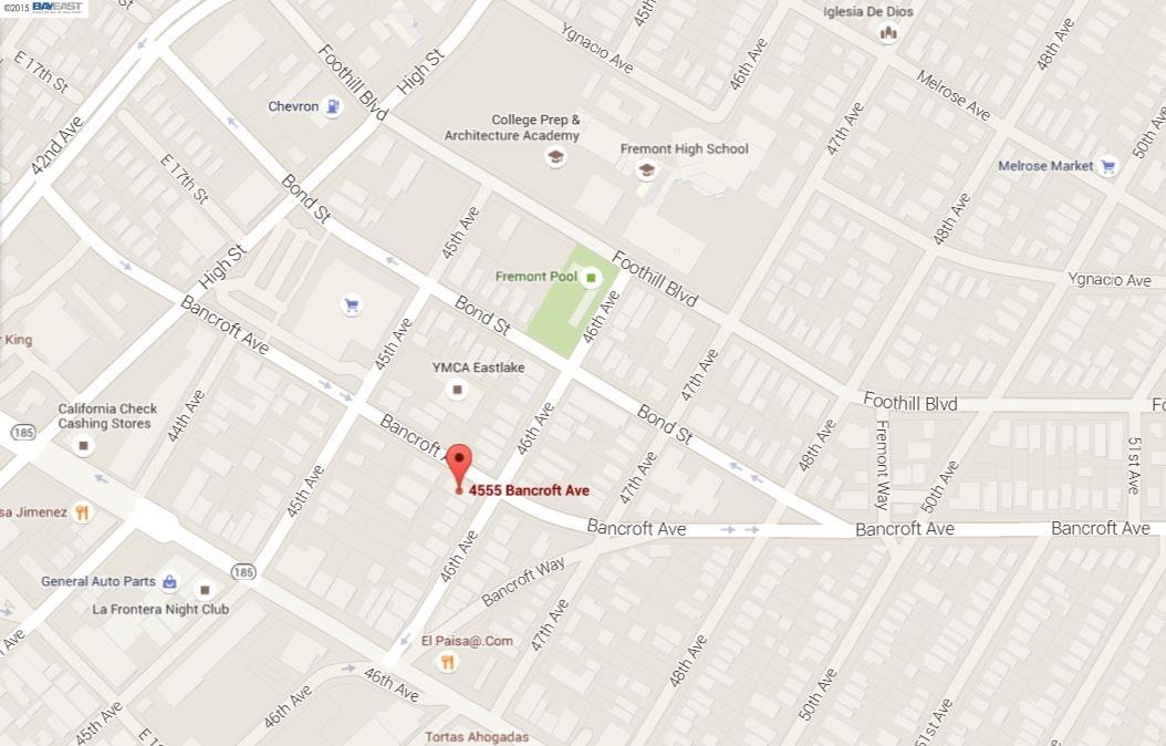4555 Bancroft Ave, OAKLAND, California 94601, ,Comm Ri Multi-units 5+,For Sale,Bancroft Ave,40711494