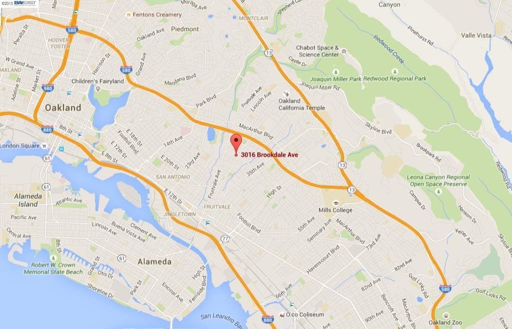 3016 Brookdale Ave, OAKLAND, California 94602, ,Comm Ri Multi-units 5+,For Sale,Brookdale Ave,40711498