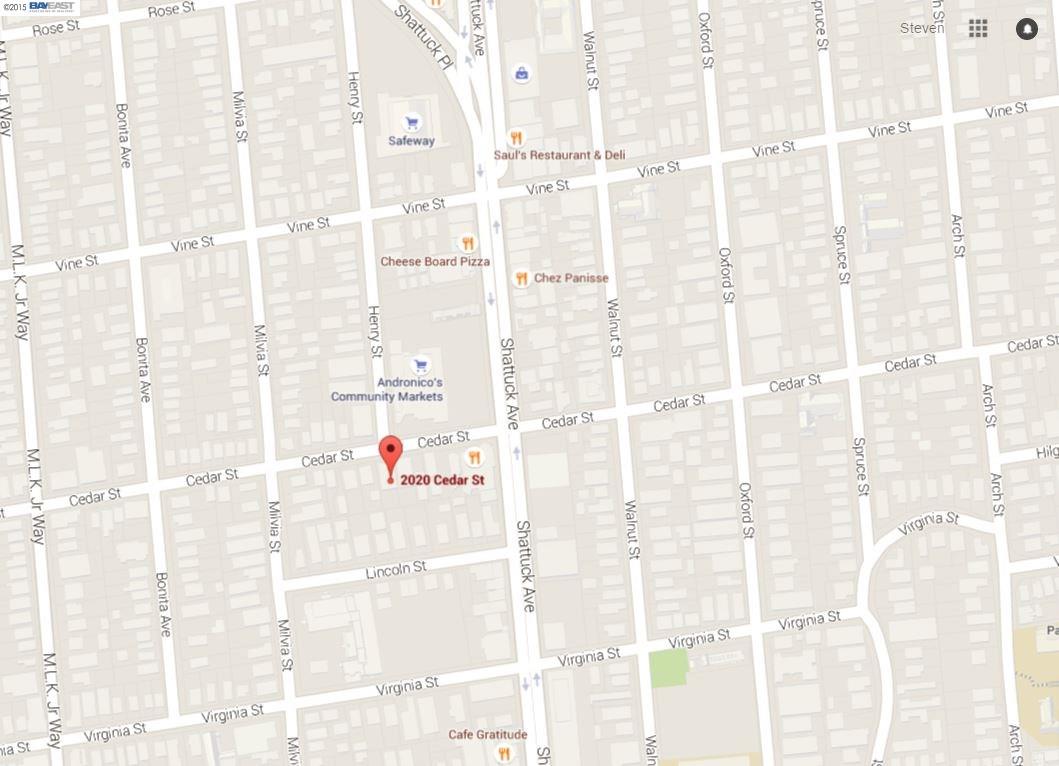 2020 Cedar St, BERKELEY, California 94709, ,Comm Ri Multi-units 5+,For Sale,Cedar St,40720527