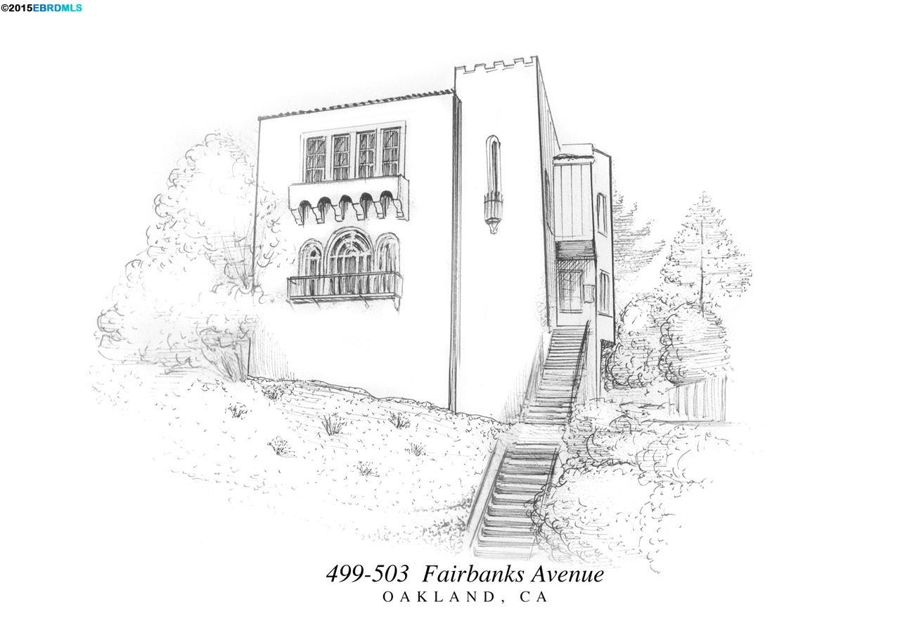 499 Fairbanks, OAKLAND, California 94610, ,Comm Ri Multi-units 5+,For Sale,Fairbanks,40724953