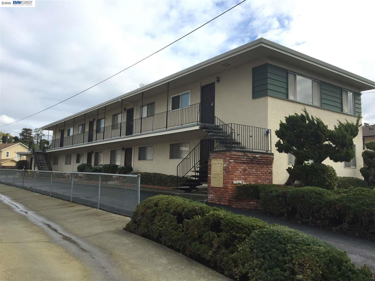 22270 Montgomery St, HAYWARD, California 94541, ,Comm Ri Multi-units 5+,For Sale,Montgomery St,40726065