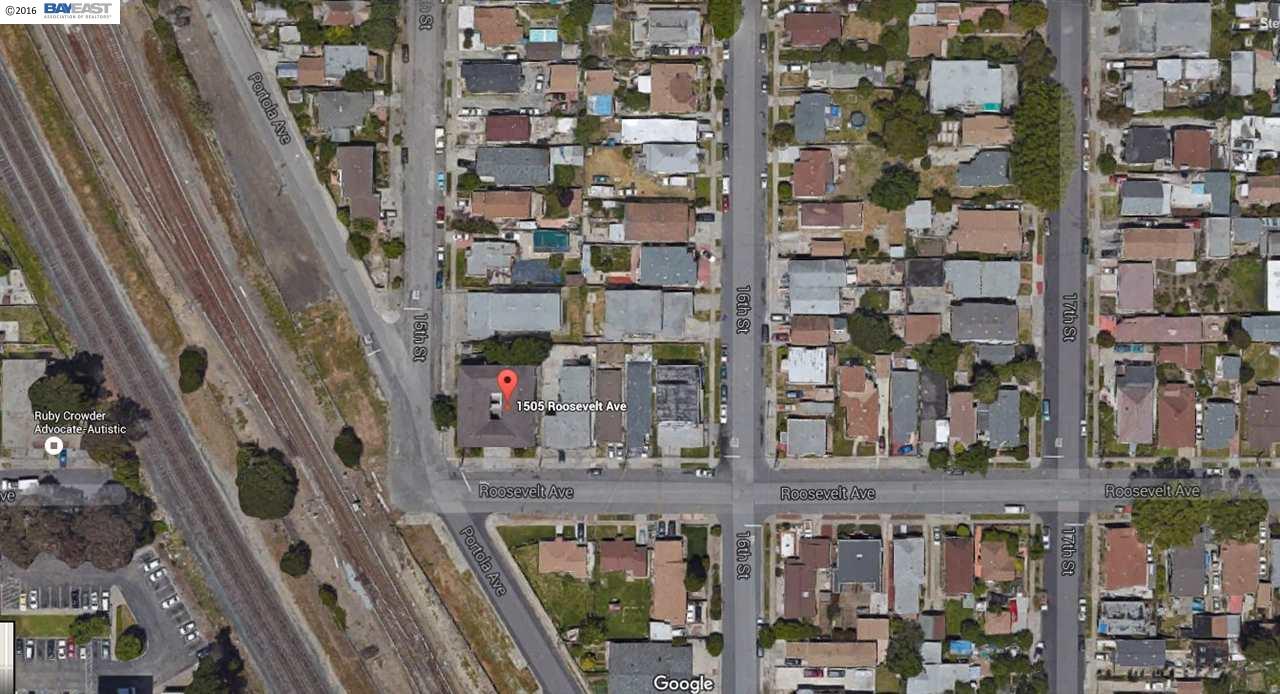 1505 Roosvelt Ave, RICHMOND, California 94801, ,Comm Ri Multi-units 5+,For Sale,Roosvelt Ave,40729412