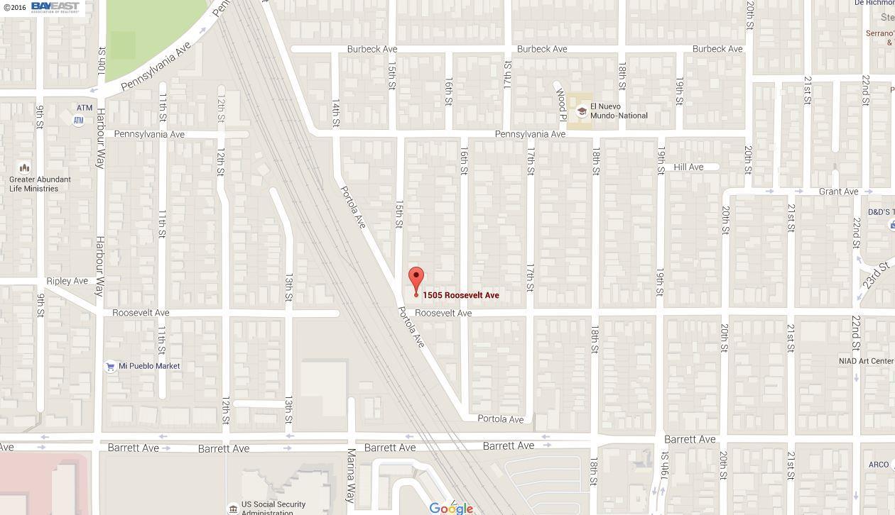 1505 Roosvelt Ave, RICHMOND, California 94801, ,Comm Ri Multi-units 5+,For Sale,Roosvelt Ave,40729412