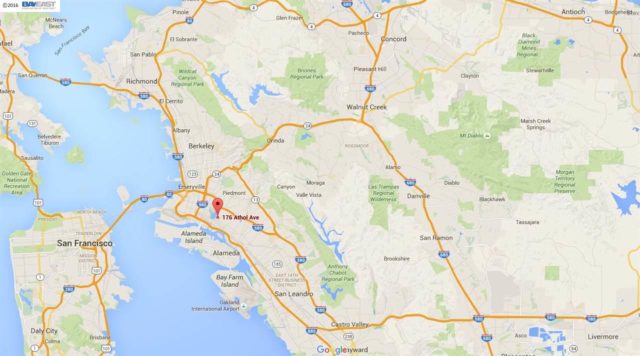 176 Athol Ave, OAKLAND, California 94606, ,Comm Ri Multi-units 5+,For Sale,Athol Ave,40733926