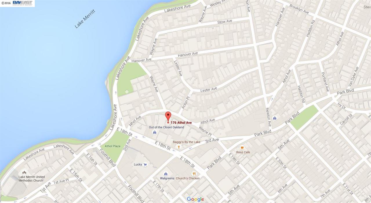 176 Athol Ave, OAKLAND, California 94606, ,Comm Ri Multi-units 5+,For Sale,Athol Ave,40733926