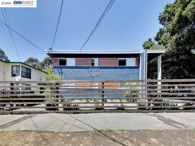 2425 Humboldt Ave., OAKLAND, California 94601, ,Comm Ri Multi-units 5+,For Sale,Humboldt Ave.,40756100