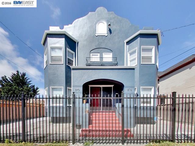 884 32nd Street, OAKLAND, California 94608, ,Comm Ri Multi-units 5+,For Sale,32nd Street,40756102