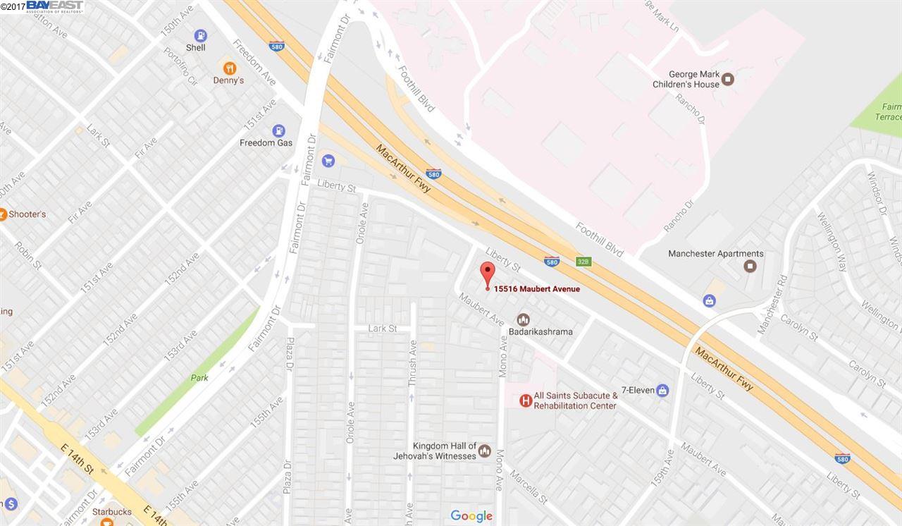 15568 Maubert Avenue, SAN LEANDRO, California 94578, ,Comm Ri Multi-units 5+,For Sale,Maubert Avenue,40772457