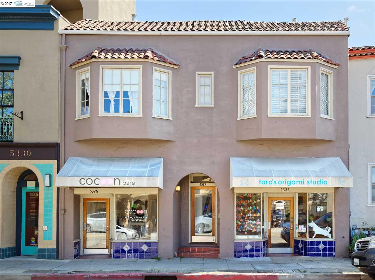 5324 College Ave, OAKLAND, California 94618, ,Comm Ri Multi-units 5+,For Sale,College Ave,40775758