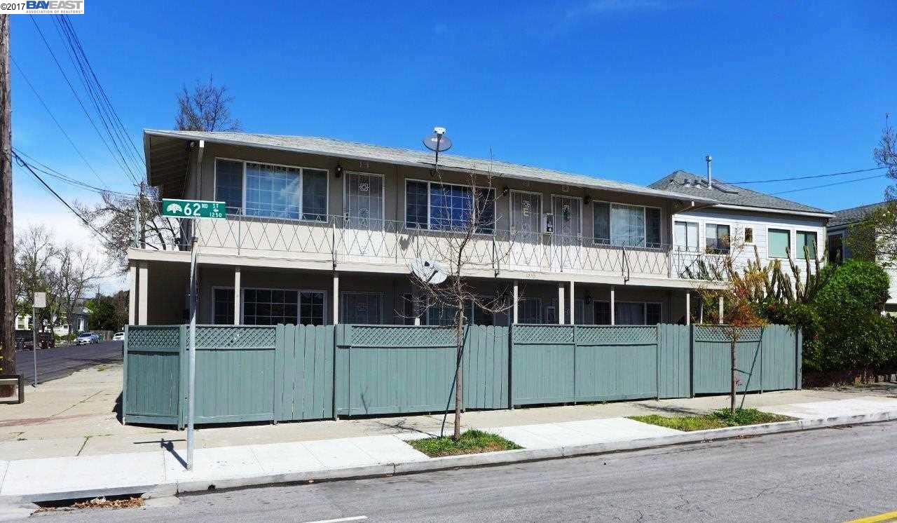 1220 62Nd St, OAKLAND, California 94608, ,Comm Ri Multi-units 5+,For Sale,62Nd St,40791278