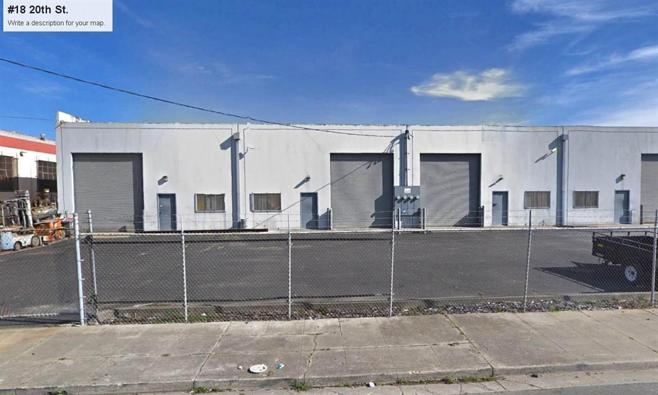18 20th St., RICHMOND, California 94801, ,Comm Industrial For Lease,For Rent,20th St.,40943401