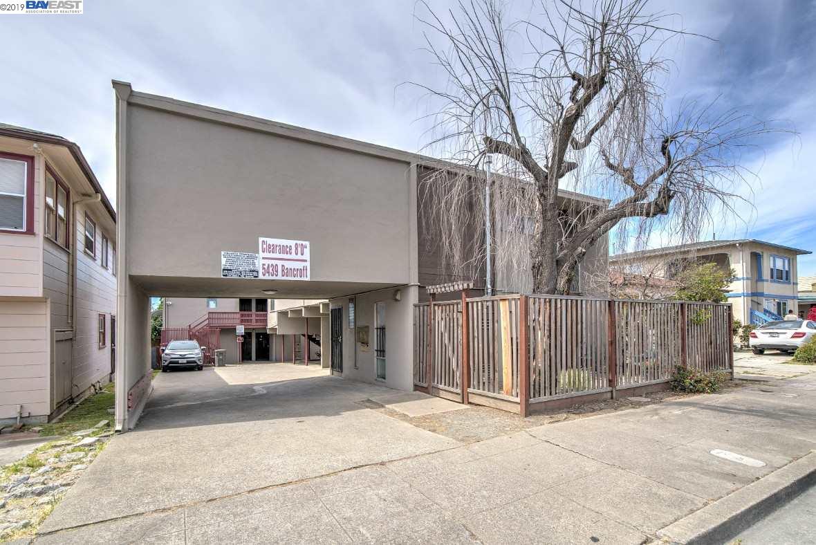 5439 Bancroft Ave, OAKLAND, California 94601, ,Comm Ri Multi-units 5+,For Sale,Bancroft Ave,40874473