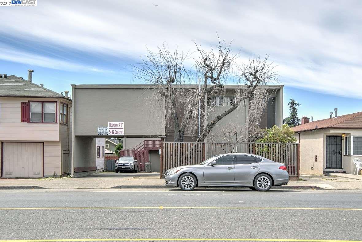5439 Bancroft Ave, OAKLAND, California 94601, ,Comm Ri Multi-units 5+,For Sale,Bancroft Ave,40874473