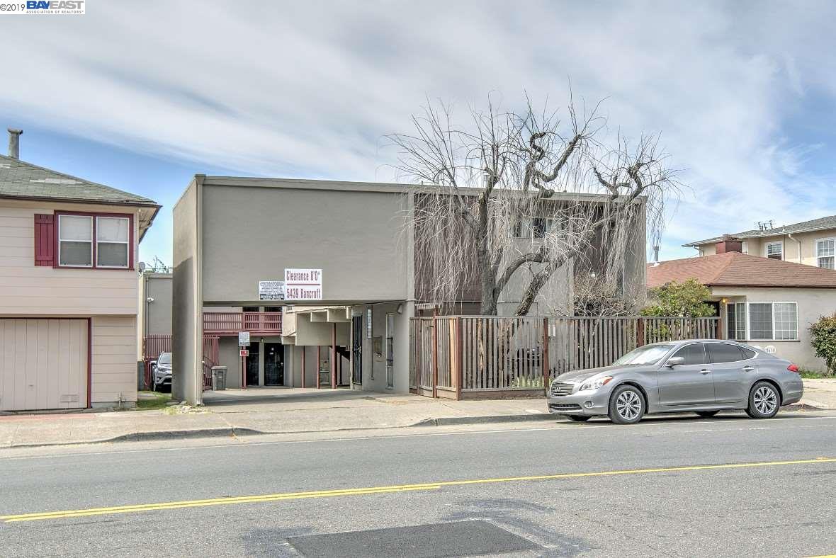 5439 Bancroft Ave, OAKLAND, California 94601, ,Comm Ri Multi-units 5+,For Sale,Bancroft Ave,40874473