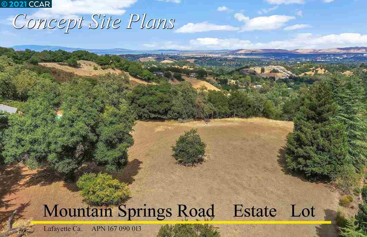 0 Mountain Spring Rd, LAFAYETTE, California 94549, ,Lots And Land,For Sale,Mountain Spring Rd,40963887