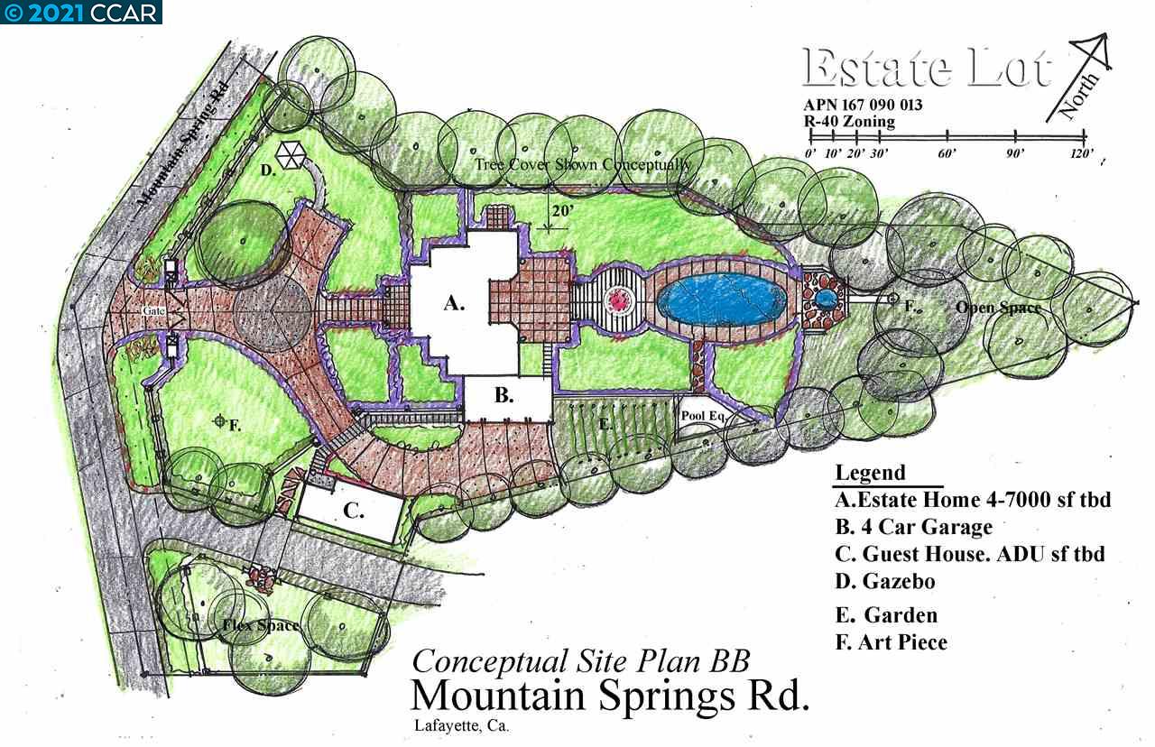 0 Mountain Spring Rd, LAFAYETTE, California 94549, ,Lots And Land,For Sale,Mountain Spring Rd,40963887