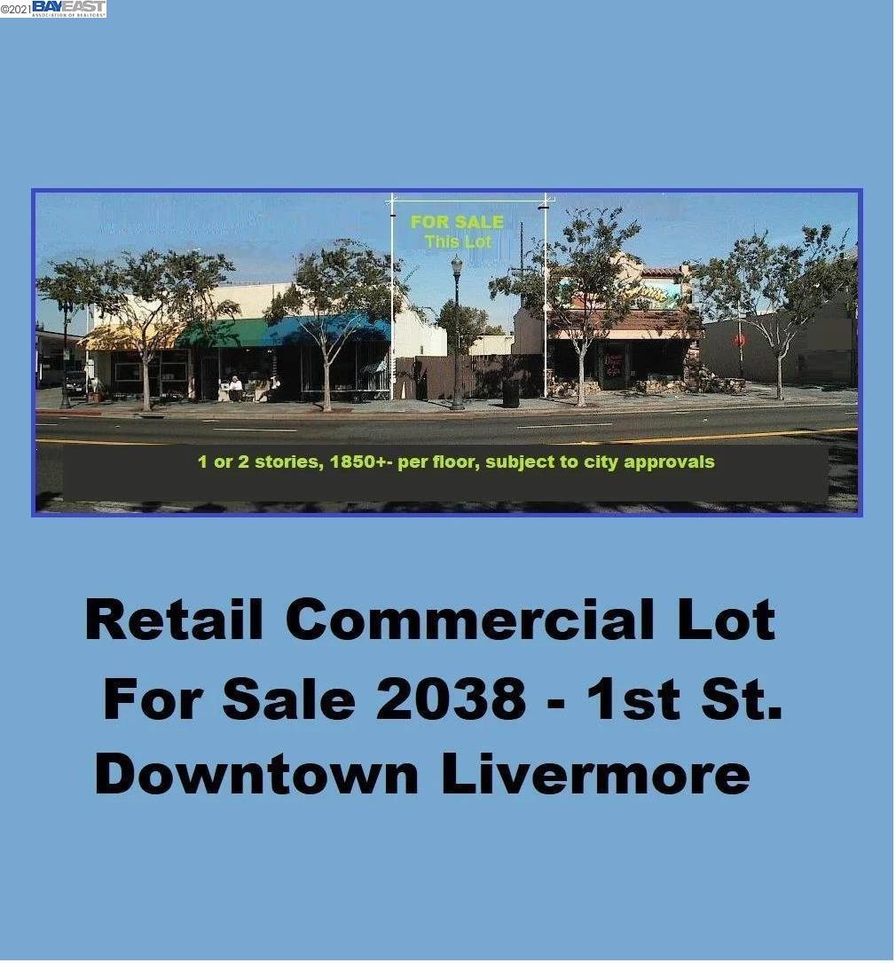 2038 1st Street, LIVERMORE, California 94550-4406, ,Lots And Land,For Sale,1st Street,40967513