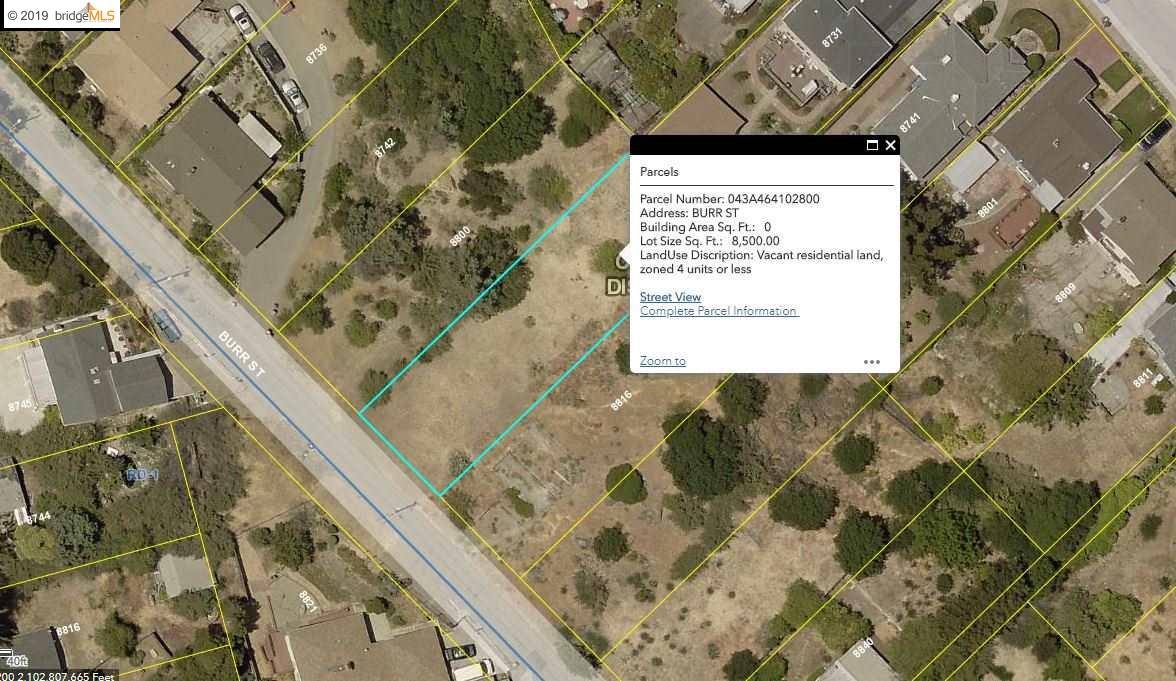 8814 Burr St, OAKLAND, California 94621, ,Lots And Land,For Sale,Burr St,40905578