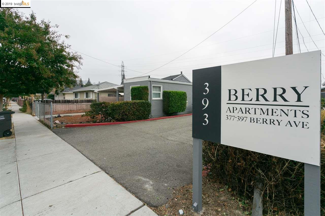 393 Berry Avenue, HAYWARD, California 94544, ,Comm Ri Multi-units 5+,For Sale,Berry Avenue,40889804