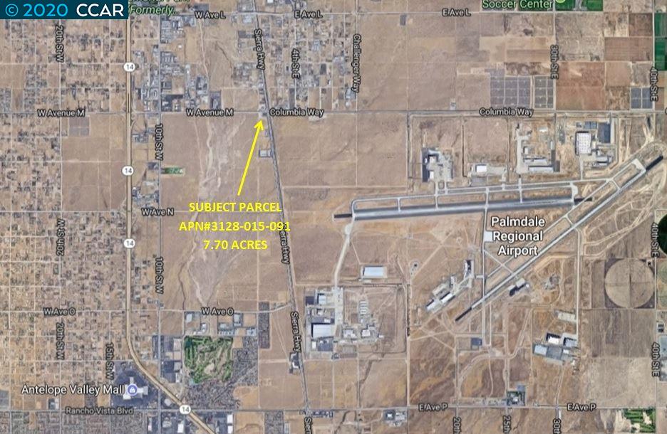 Sierra Highway and Ave M, PALMDALE, California 93550, ,Lots And Land,For Sale,Sierra Highway and Ave M,40910446