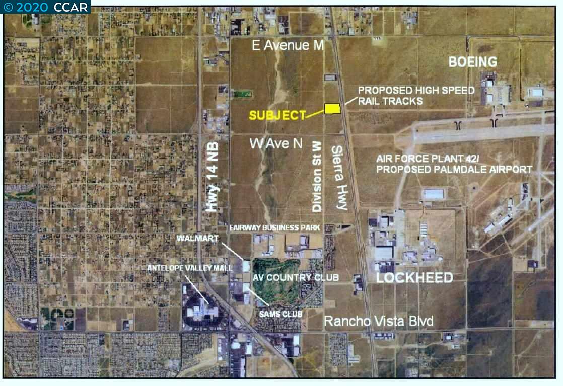 Sierra Highway and M-8, PALMDALE, California 93550, ,Lots And Land,For Sale,Sierra Highway and M-8,40910447