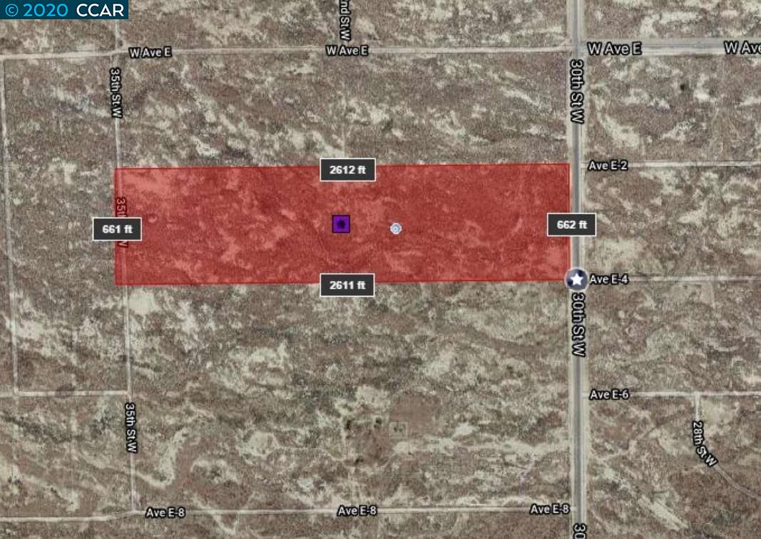 30 St. W and Aven. E-2, LANCASTER, California 93536, ,Lots And Land,For Sale,30 St. W and Aven. E-2,40910449