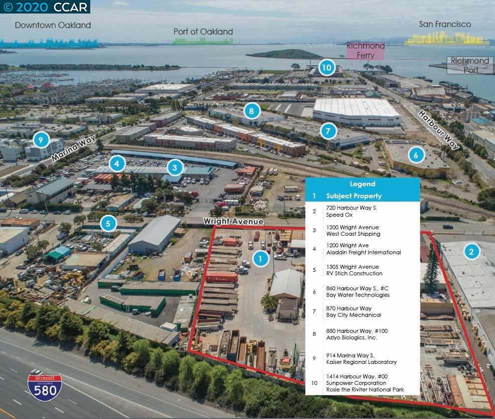 1101 Wright Ave, RICHMOND, California 94804, ,Comm Industrial For Lease,For Rent,Wright Ave,40944382