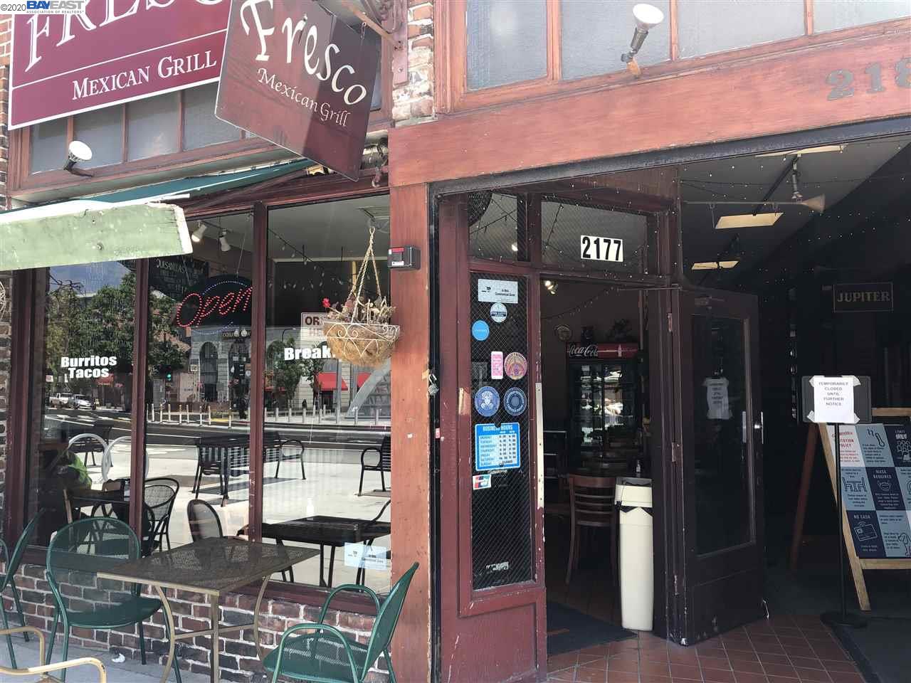 2177 SHATTUCK AVE, BERKELEY, California 94704, ,Comm Business Opportunity,For Sale,SHATTUCK AVE,40917414