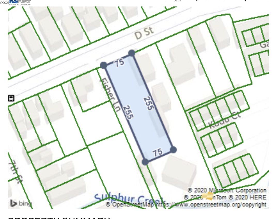 1733 D St, HAYWARD, California 94541, ,Lots And Land,For Sale,D St,40963569