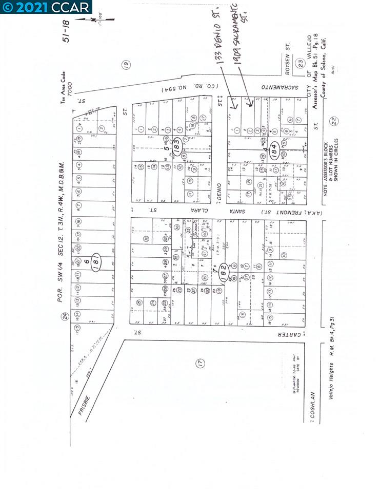 1909 Sacramento St, VALLEJO, California 94590, ,Lots And Land,For Sale,Sacramento St,40968431