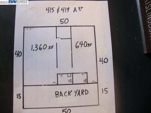 419 A St, HAYWARD, California 94541, ,Comm Industrial For Sale,For Sale,A St,40963749