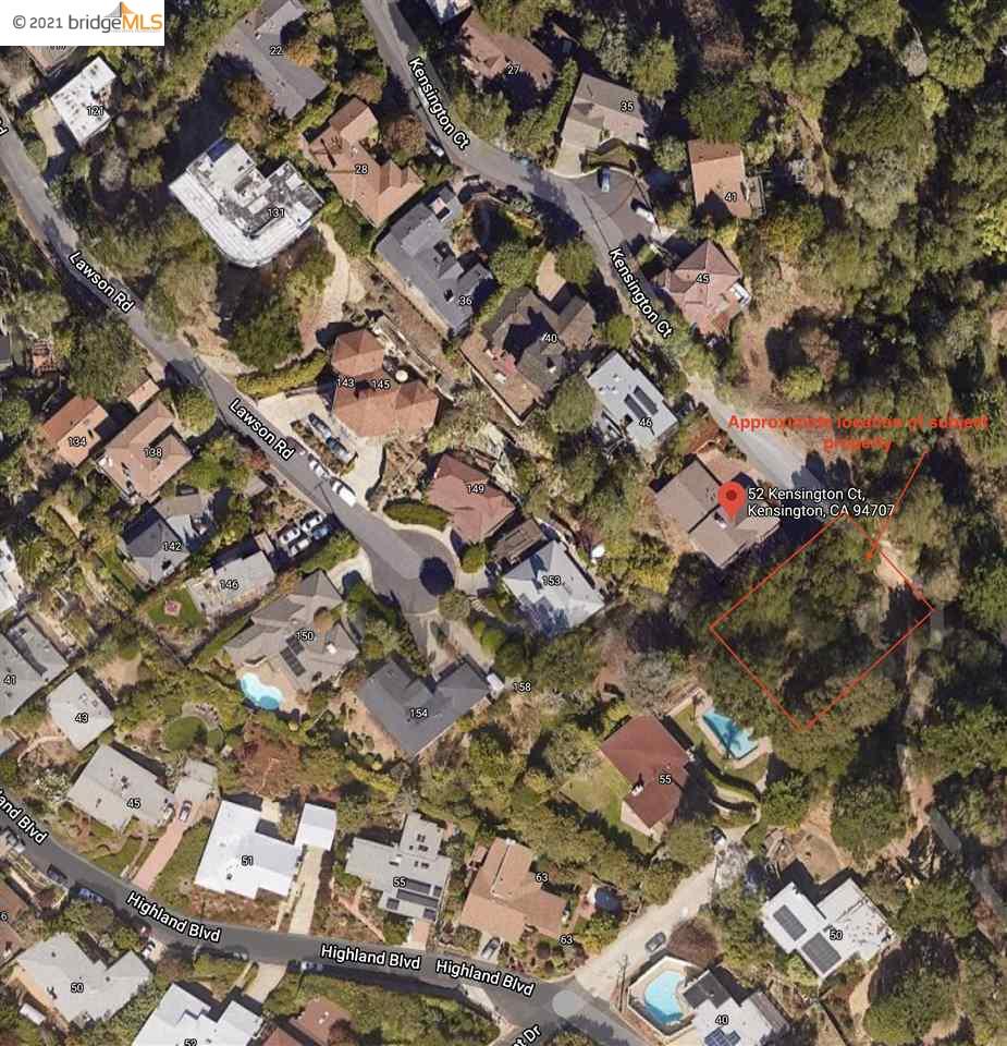 0 Kensington Ct, KENSINGTON, California 94707, ,Lots And Land,For Sale,Kensington Ct,40963888