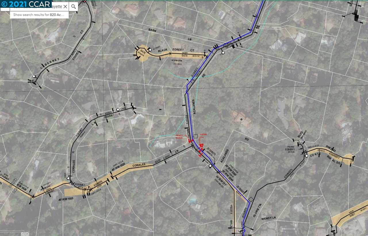 Acalanes Road, LAFAYETTE, California 94595, ,Lots And Land,For Sale,Acalanes Road,40963963