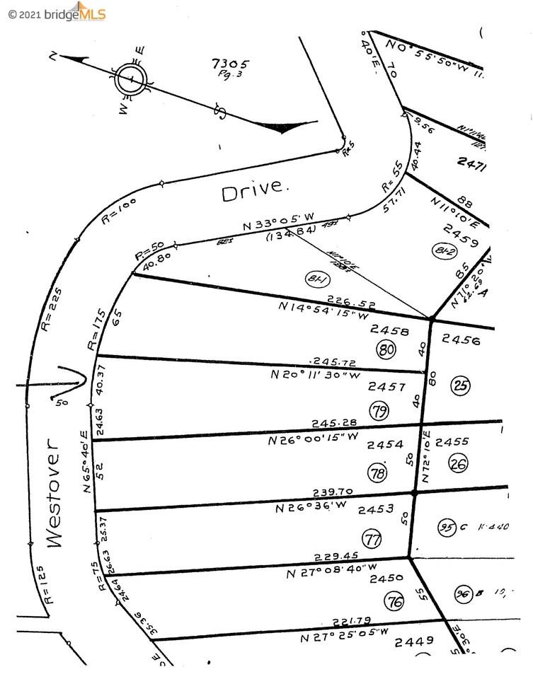 0 Westover drive, OAKLAND, California 94611, ,Lots And Land,For Sale,Westover drive,40963977