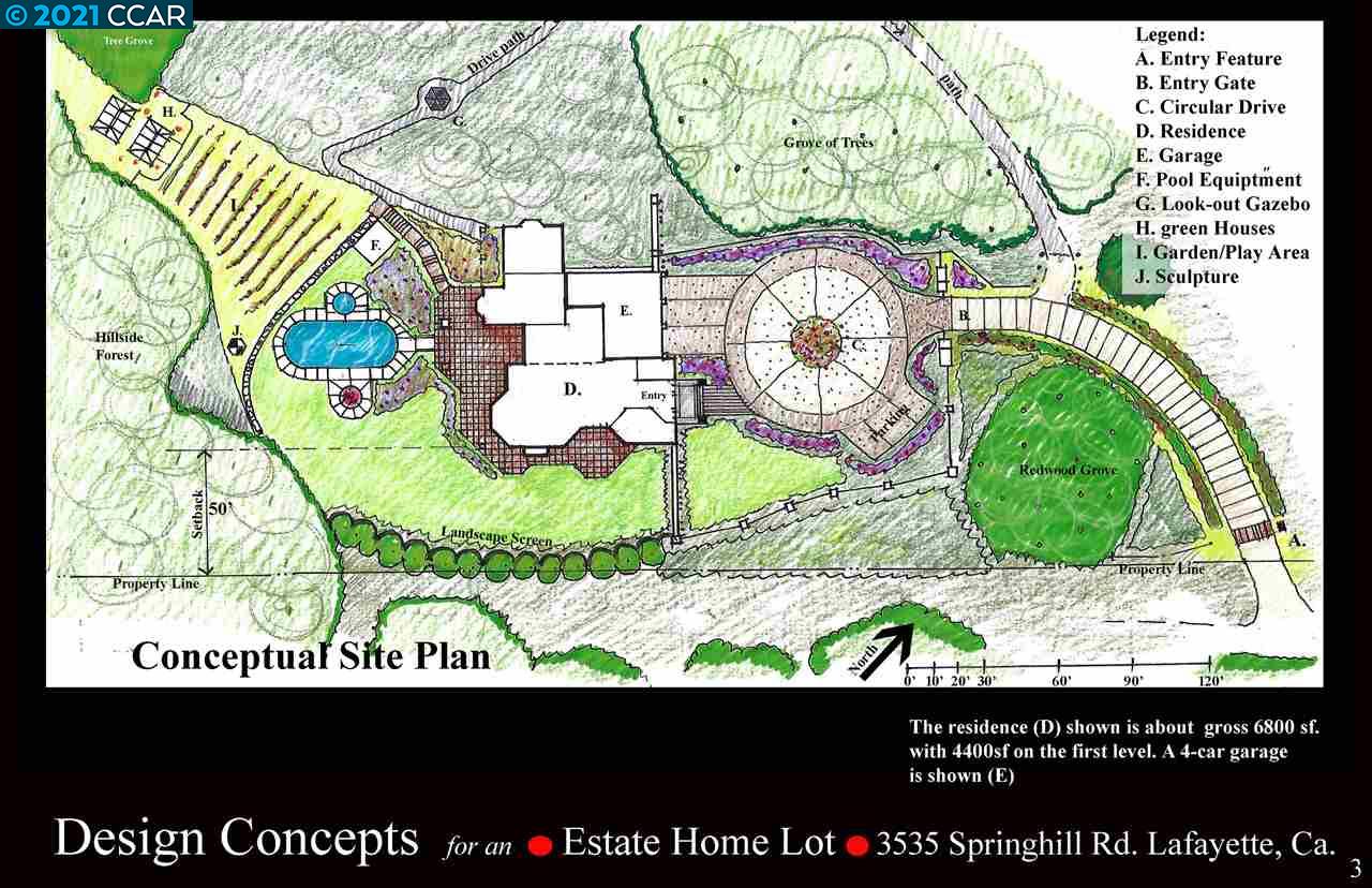 3535 Springhill Road, LAFAYETTE, California 94595, ,Lots And Land,For Sale,Springhill Road,40964044