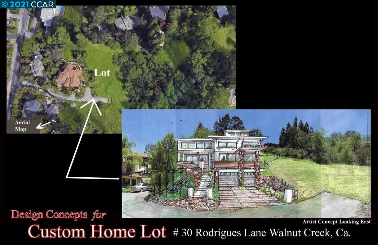 30 Rodrigues Ln, WALNUT CREEK, California 94597, ,Lots And Land,For Sale,Rodrigues Ln,40964698