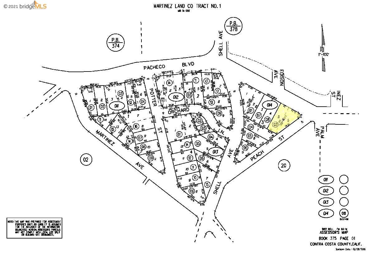 2544 Pacheco Blvd, MARTINEZ, California 94553, ,Comm Lots And Land,For Sale,Pacheco Blvd,40964728