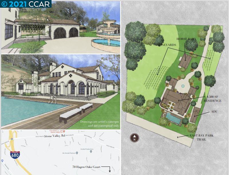 70 Hagen Oaks Ct, ALAMO, California 94507, ,Lots And Land,For Sale,Hagen Oaks Ct,40964891
