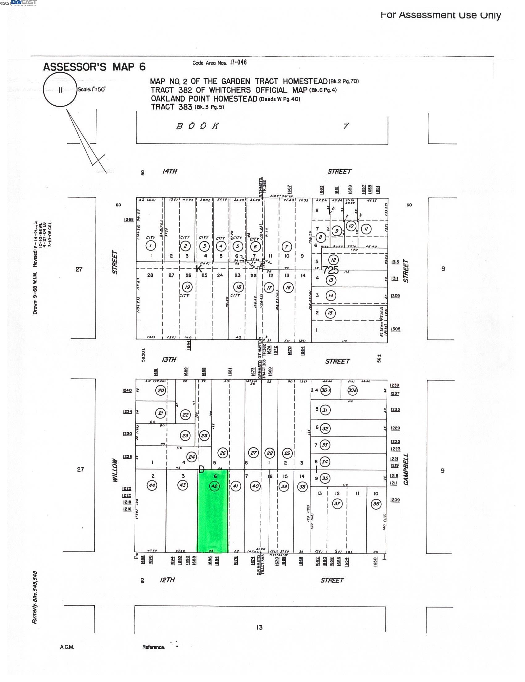 1684 12Th St, OAKLAND, California 94607, ,Lots And Land,For Sale,12Th St,40964934