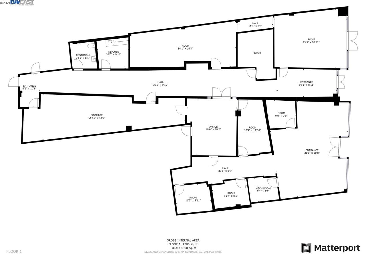 22392 Foothill Blvd., HAYWARD, California 94541, ,Comm Industrial For Lease,For Rent,Foothill Blvd.,40965091