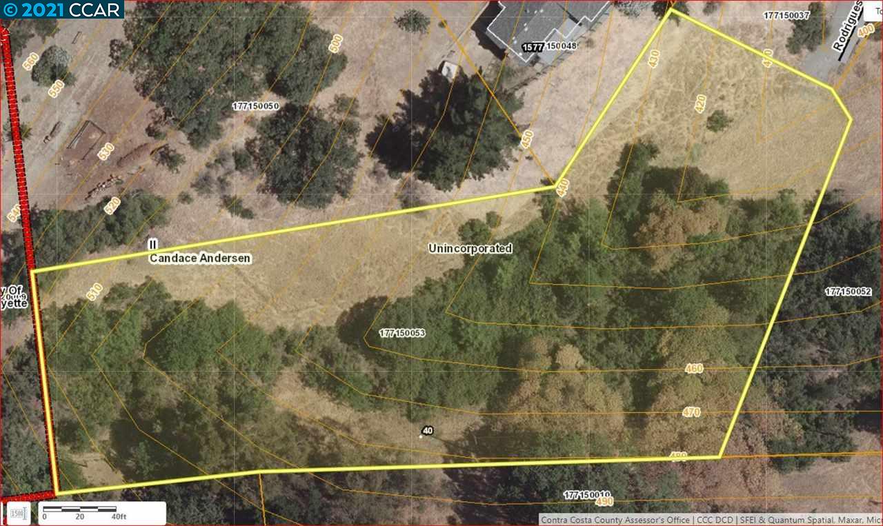 40 Rodrigues Ln, WALNUT CREEK, California 94597, ,Lots And Land,For Sale,Rodrigues Ln,40965093