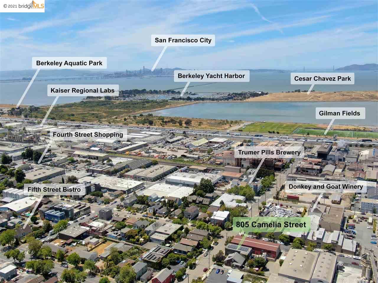 805 Camelia St, BERKELEY, California 94710, ,Comm Industrial For Sale,For Sale,Camelia St,40965143
