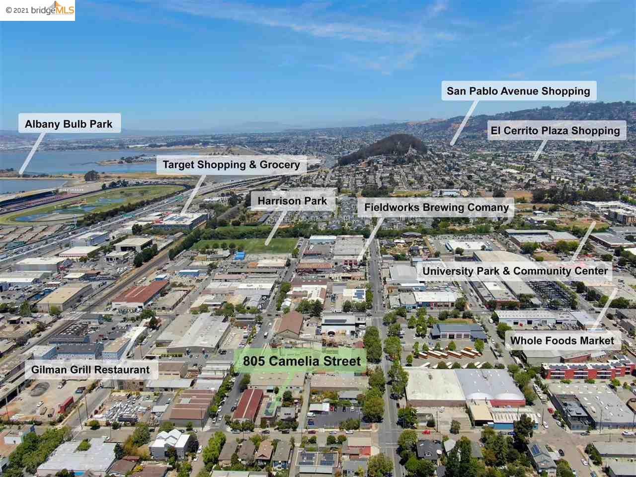 805 Camelia St, BERKELEY, California 94710, ,Comm Industrial For Sale,For Sale,Camelia St,40965143