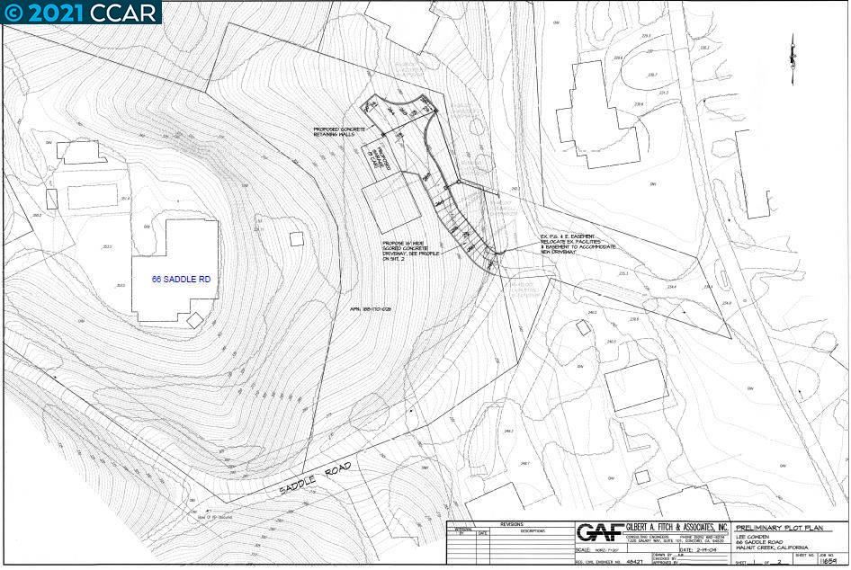 66 Saddle Rd, WALNUT CREEK, California 94595, ,Lots And Land,For Sale,Saddle Rd,40965210