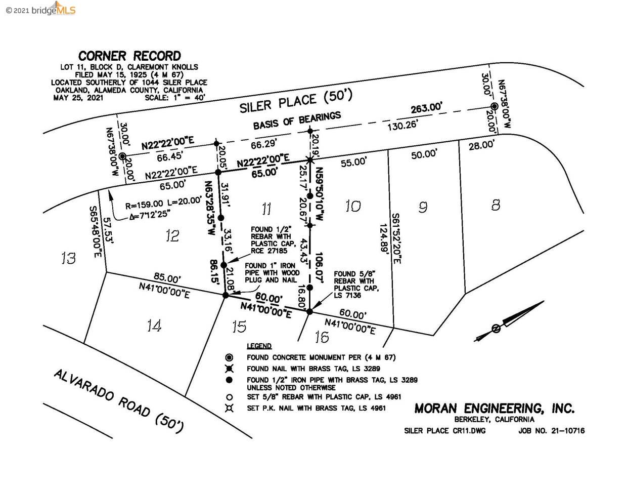 0 Siler Pl, BERKELEY, California 94705, ,Lots And Land,For Sale,Siler Pl,40965363