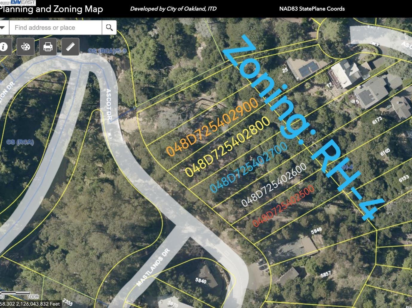 Ascot Dr., OAKLAND, California 94611, ,Lots And Land,For Sale,Ascot Dr.,40965595